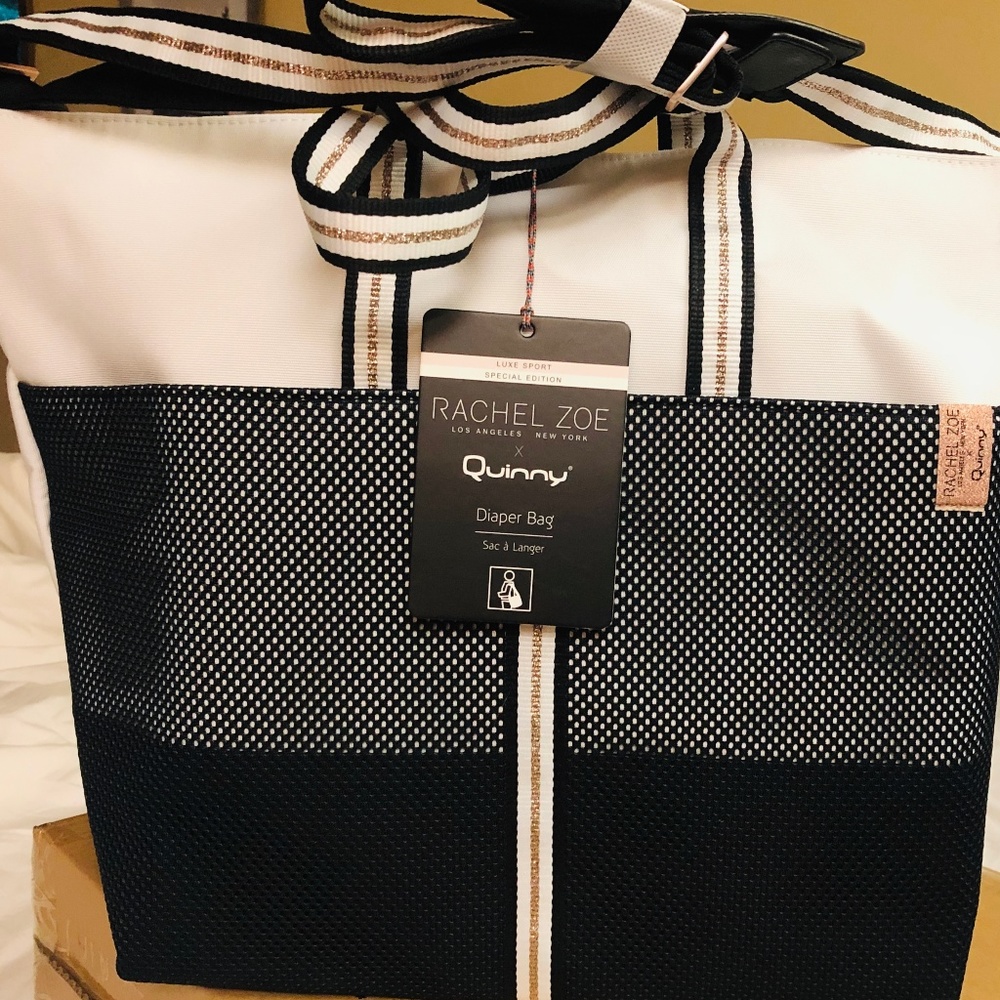 NWT Rachel Zoe Quinny Luxe Sport Diaper Bag